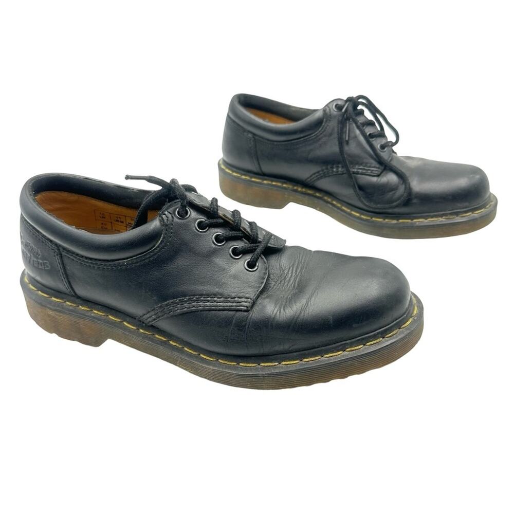 DR MARTENS 8053 men's Classic Black Leather Men's Shoes - SIZE 11